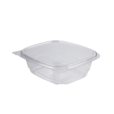 Wholesale 12oz PET Plastic Hinged Deli Container - 200 ct