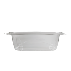 Wholesale 12oz PET Plastic Hinged Deli Container - 200 ct