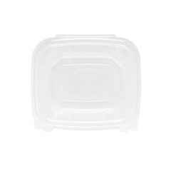 Wholesale 16oz PET Plastic Hinged Deli Container - 200 ct