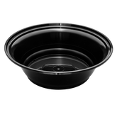 Wholesale 22oz PP Injection Molding Bowl Black - 300 ct