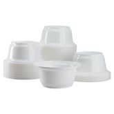 Wholesale 36oz PP Plastic Injection Molding Bowl White - 300 ct