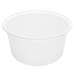 Wholesale 48oz PP Injection Molding Bowl White - 300 ct