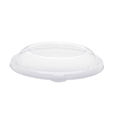 Wholesale PET Dome Lid for 24-40 oz Bagasse Bowl Round - 200 ct