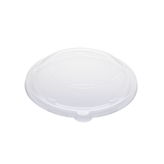 Wholesale PET Dome Lid for 24-40 oz Bagasse Bowl Round - 200 ct