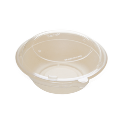 Wholesale PET Dome Lid for 24-40 oz Bagasse Bowl Round - 200 ct