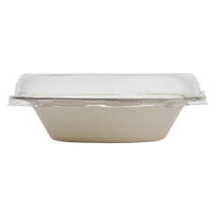 Wholesale PET Plastic Dome Lid for 24&32 oz. Bagasse Bowls - 200 ct