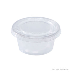 Wholesale 2oz PP Plastic Portion Cups - Clear - 2,500 ct