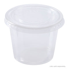 Wholesale 5.5oz PP Plastic Portion Cups - Clear - 2,500 ct
