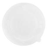 Wholesale PP Dome Lid for 32oz Paper Short Bucket - 360 ct