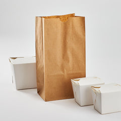 Wholesale 4lb Paper Bag - Kraft - 2,000 ct