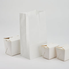 Wholesale 4lb Paper Bag White - 2,000 ct