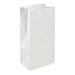Wholesale 8lb Paper Bag White - 1,000 ct