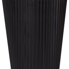 Wholesale 12oz Ripple Paper Hot Cups - Black (90mm) - 500 ct