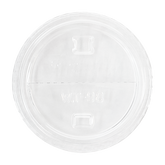 Wholesale Plastic Dome Lids - Half Moon Flip Lids (98mm) - 1,000 ct