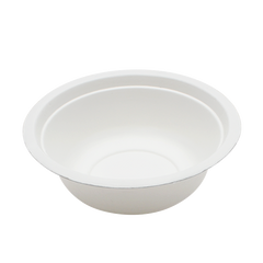Wholesale 12oz Compostable Bagasse Rice Bowls - 1,000 ct