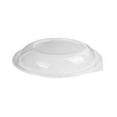 Wholesale 32oz PLA Salad Bowls with Lids, Clear - 300 ct