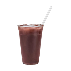 Wholesale 8.75" Eco-Friendly Giant PLA Straws (7mm) Paper Wrapped - Clear - 2,500 ct