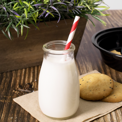 Wholesale Eco-Friendly Stir Unwrapped Paper Straw 5.25" Red Spiral