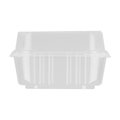 Wholesale 6''x6'' PLA Hinged Containers - 500 ct