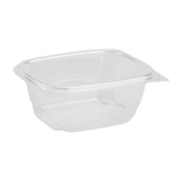 Wholesale 16oz PLA Hinged Deli Container - 200 ct