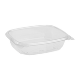 Wholesale 24oz PLA Hinged Deli Container - 200 ct