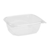 Wholesale 32oz PLA Hinged Deli Container - 200 ct