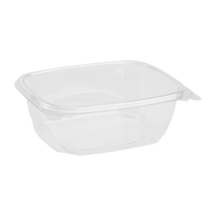 Wholesale 32oz PLA Hinged Deli Container - 200 ct
