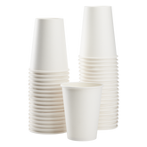 Wholesale 12oz Eco-Friendly Paper Hot Cups White 90mm - 1,000 ct