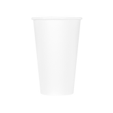 Wholesale 16oz Eco-Friendly Paper Hot Cups - White (90mm) - 1,000 ct
