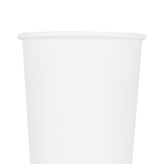 Wholesale 20oz Eco-Friendly Paper Hot Cups - White (90mm) - 600 ct