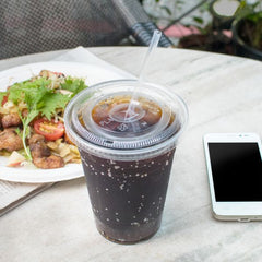 Wholesale 12-24oz Eco-Friendly Flat Lids (98mm) - 1,000 ct