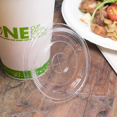 Wholesale Eco-Friendly 12-22oz Flat Lids (90mm) - 1,000 ct