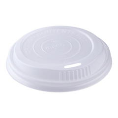 Wholesale 10-20oz Compostable Sipper Dome Lids (90mm) - 1,000 ct