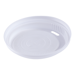 Wholesale 10-20oz Compostable Sipper Dome Lids (90mm) - 1,000 ct