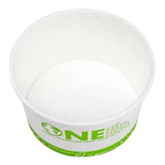 Wholesale 12 oz Eco-friendly Earth Print Ice Cream Paper Cups (114.6mm) - 500 ct