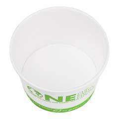 Wholesale 16 oz Eco-friendly Earth Print Ice Cream Paper Cups (114.6mm)