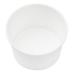 Wholesale 4 oz Eco-Friendly White Ice Cream Paper Cups (75.3mm) - 1,000 ct