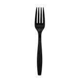 Wholesale Heavy Weight Bio-Based Forks Black - 1,000 ct