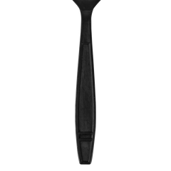 Wholesale Heavy Weight Bio-Based Tea Spoons Black - 1000 ct