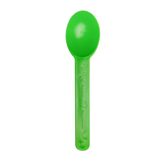 Wholesale Eco-Friendly Heavy Weight Bio-Based Spoons - Green - 1,000 ct