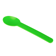 Wholesale Heavy Weight Bio-Based Spoons Green - 1,000 ct