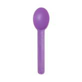 Wholesale Eco-Friendly Heavy Weight Bio-Based Spoons - Lavender Purple - 1,000 ct