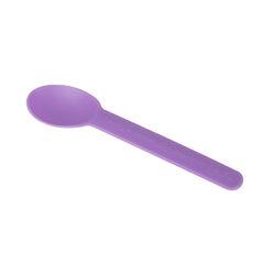 Wholesale Eco-Friendly Heavy Weight Bio-Based Spoons - Lavender Purple - 1,000 ct