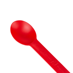 Wholesale Eco-FriendlyHeavy Weight Spoons -Red - 1,000 ct