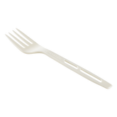 Wholesale Earth® WRAPPED CPLA Compostable Fork, Heavy Weight White - 750 ct