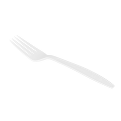 Wholesale PLA Heavy Weight Compostable Forks - 1,000 ct