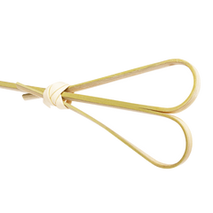 Wholesale 6" Bamboo Heart Looped Skewer - 5,000 ct