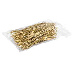 Wholesale 6" Bamboo Heart Looped Skewer - 5,000 ct
