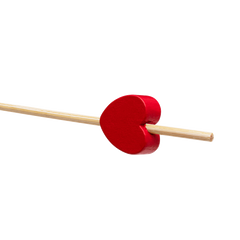 Wholesale 3.5'' Bamboo Pick, Red - 5,000 ct