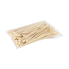 Wholesale 6'' Bamboo Pick, Natural - 5,000 ct